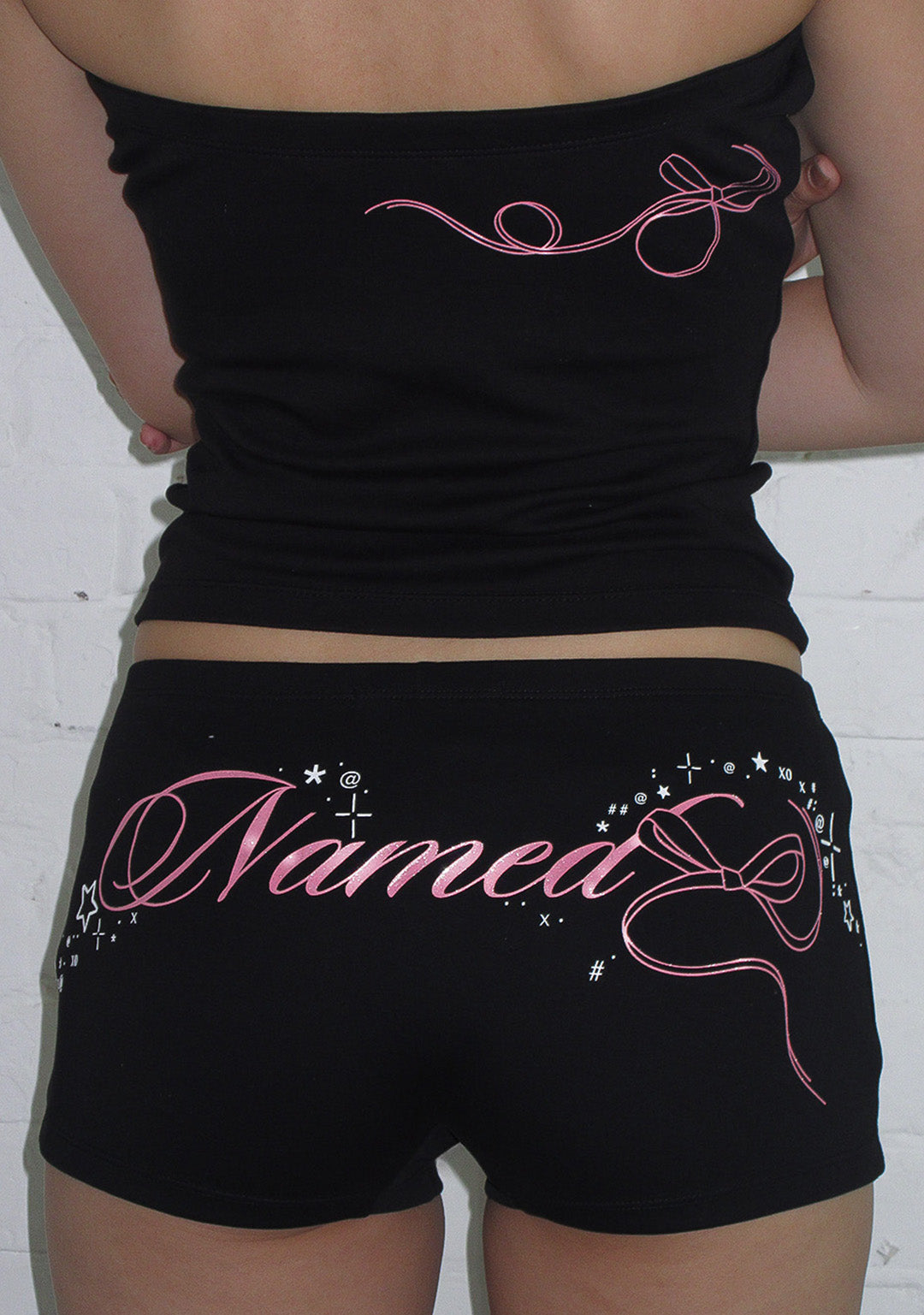 404 ERROR MICRO HOTPANT SHORTS BLACK