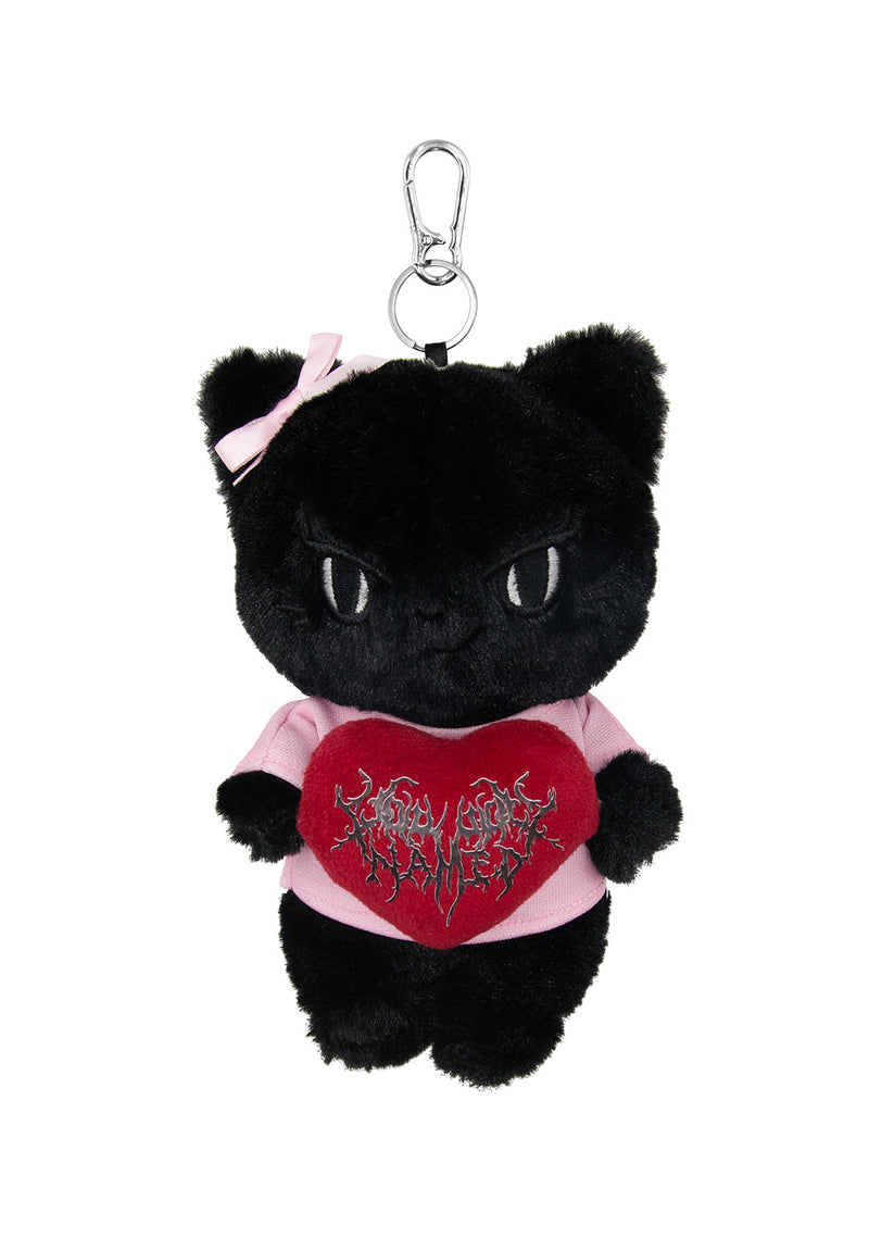 404 ERROR COLD HEART KITTY CHARM BLACK