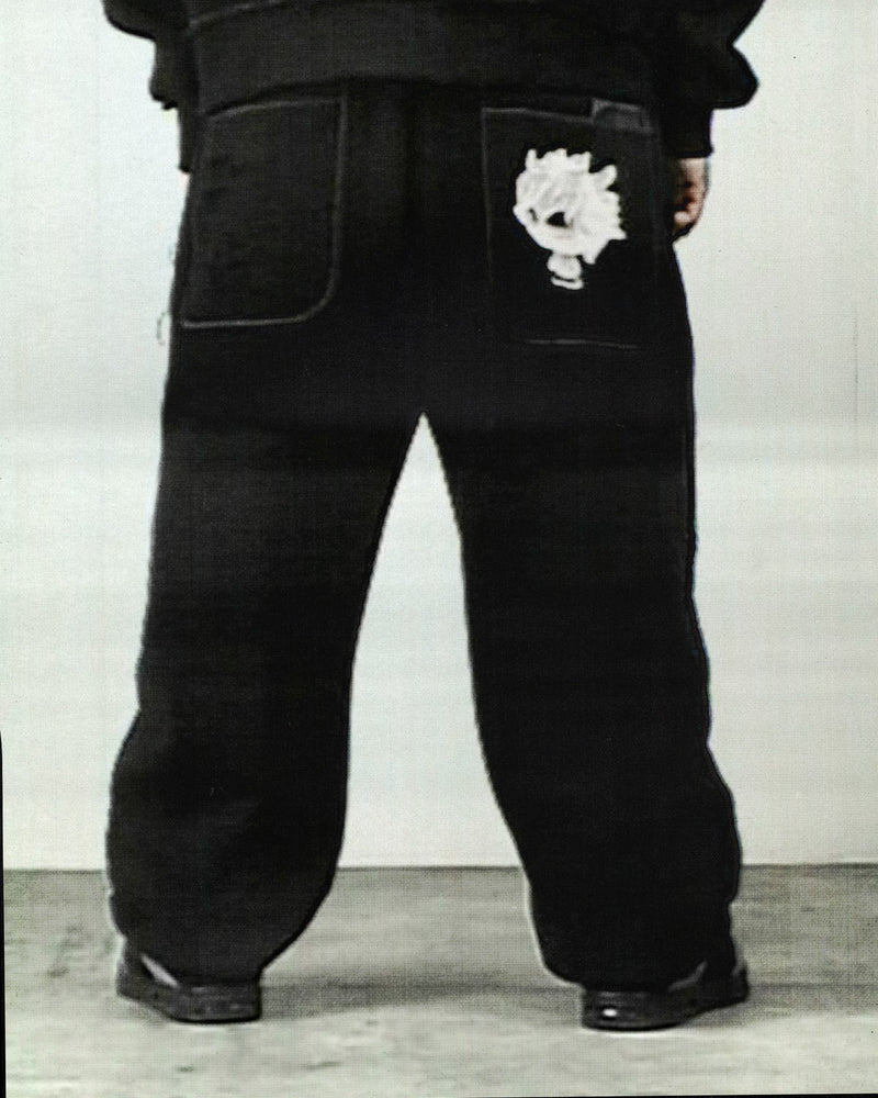 DIGI MASCOT SWEATPANTS BLACK
