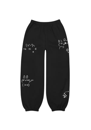 MALFUNCTION SWEATPANTS BLACK
