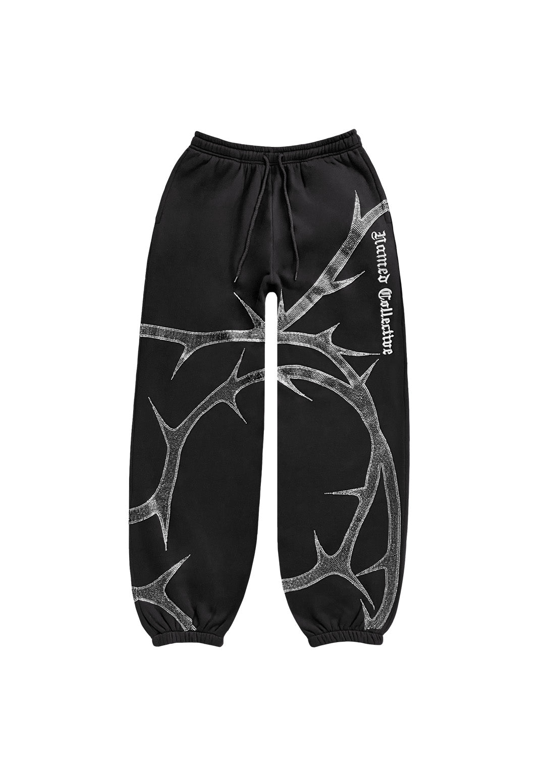 Thorn Rhinestone Sweatpants Black – NAMED COLLECTIVE®