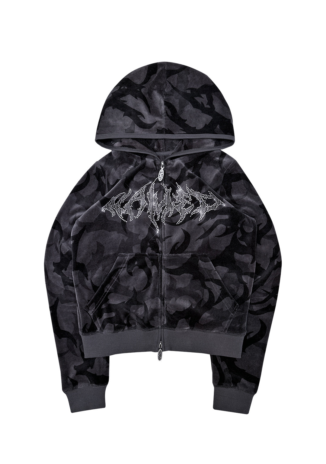 BLADE CAMO VELOUR ZIP HOODIE NIGHT – NAMED COLLECTIVE®