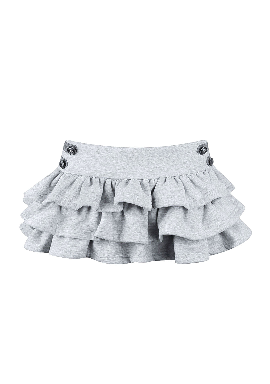 Command Ruffle Micro Skirt Grey Marl – NAMED COLLECTIVE®