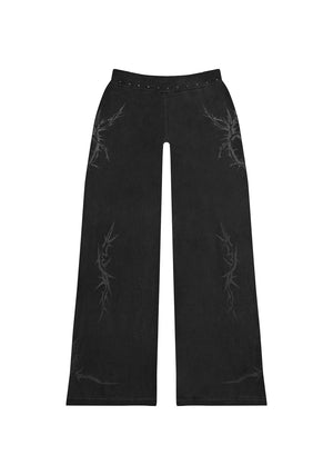 CURSE SCULPT STRETCH PANTS WASHED CHARCOAL