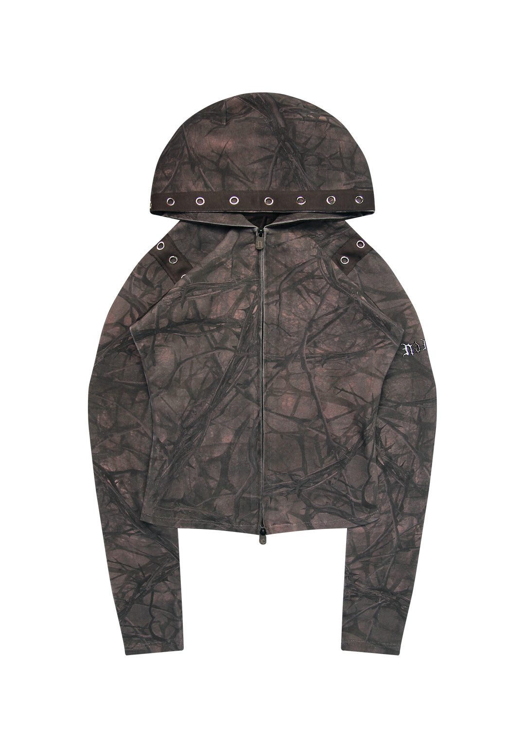 【NAMED COLLECTIVE】ZIP HOODIE TREE CAMO Curse Sculpt Stretch Zip Hoodie Tree Camo – NAMED COLLECTIVE®