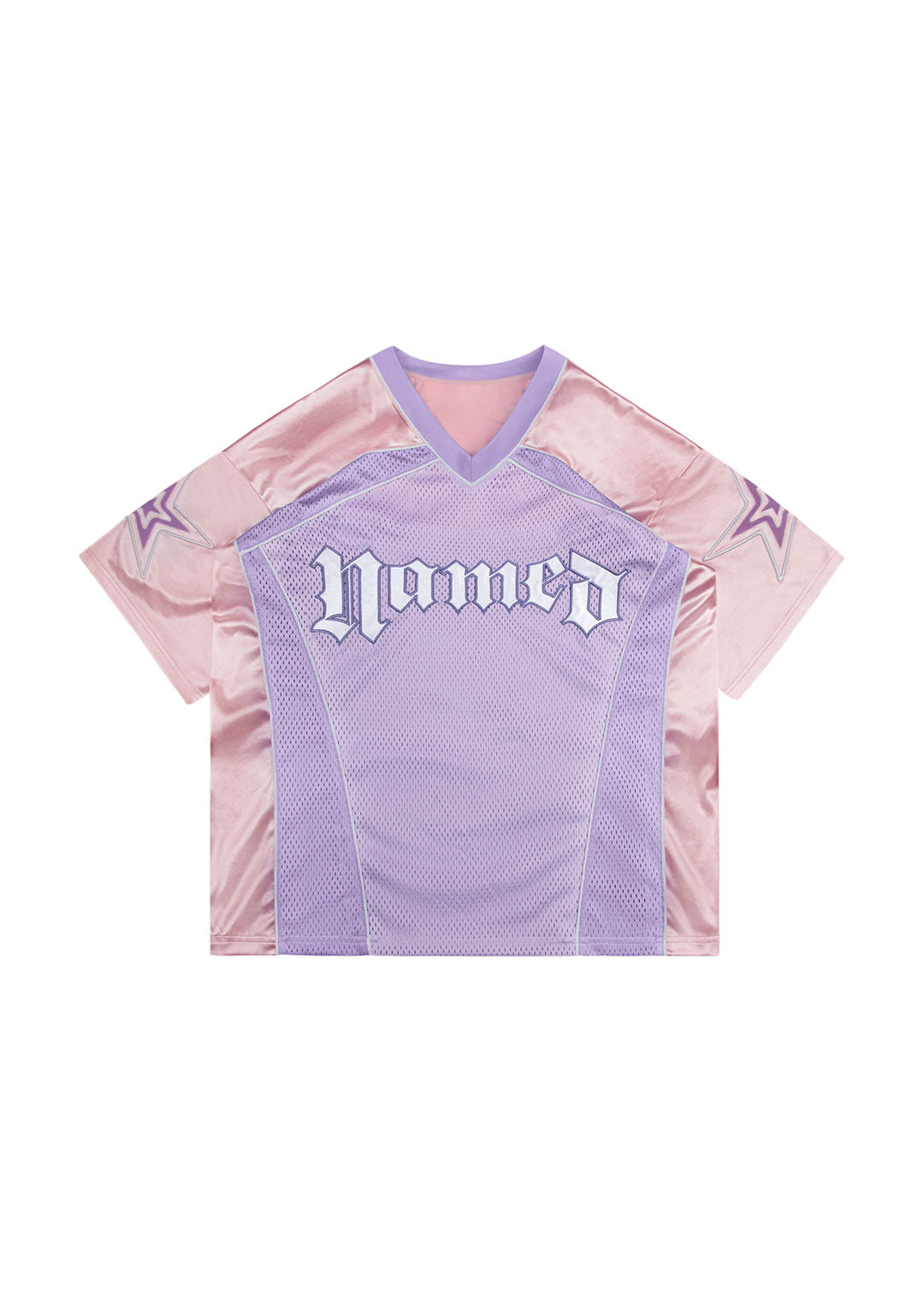 Nth ACTIVE AIRTEX MESH OVERSIZED JERSEY BABY PINK