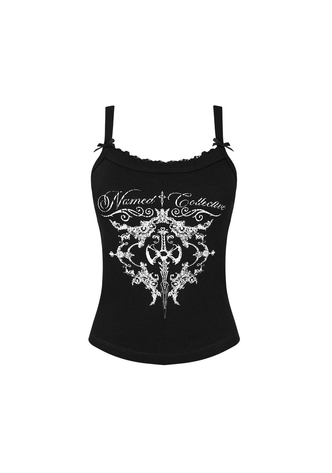 Nocturnal Lace Back Cami Tank Black – NAMED COLLECTIVE®