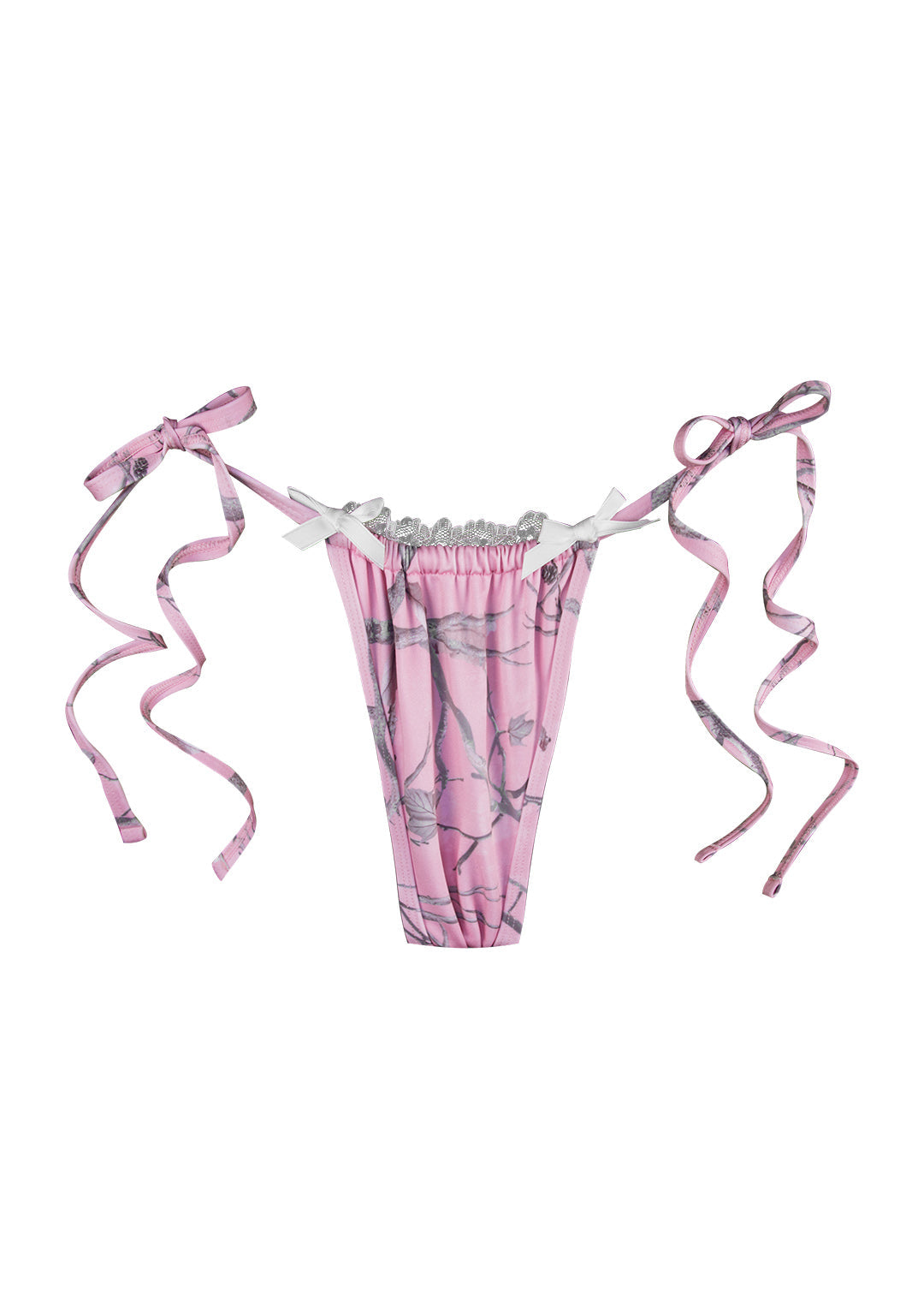 PREY BIKINI BOTTOMS PINK CAMO