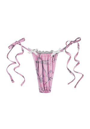 PREY BIKINI BOTTOMS PINK CAMO