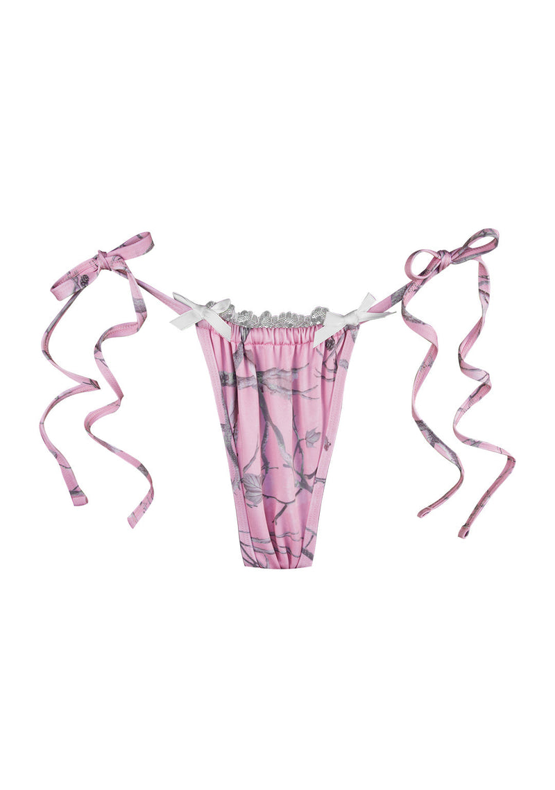PREY BIKINI BOTTOMS PINK CAMO