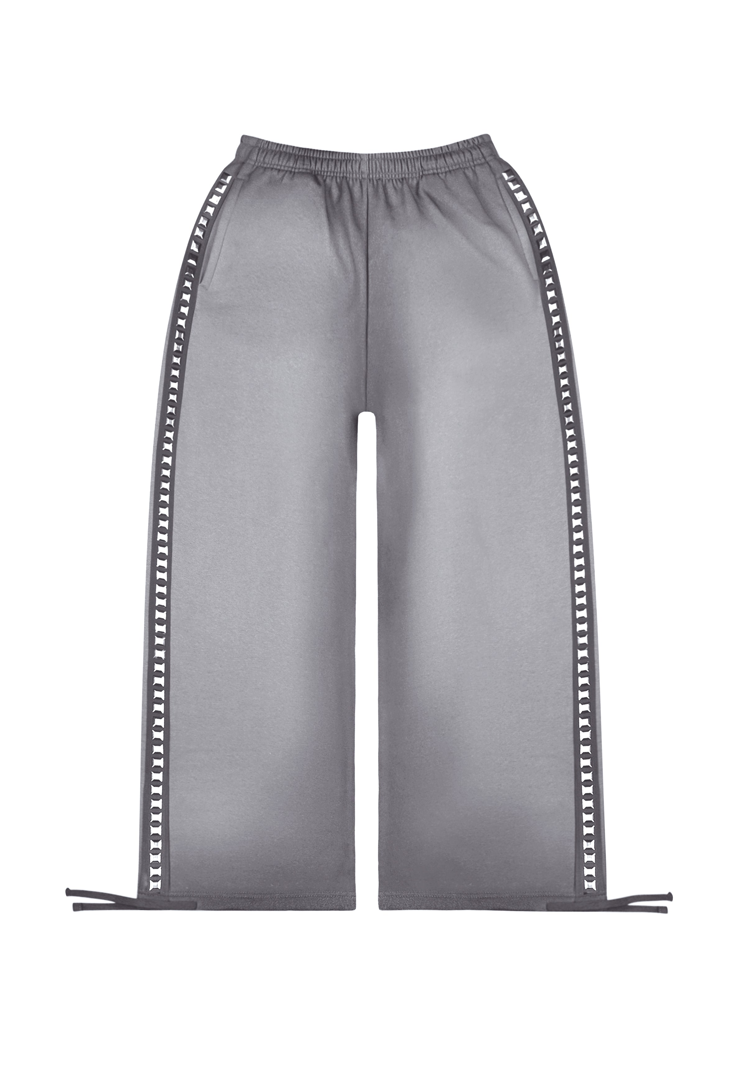 Rumour Studded Oversized Sweatpants Gradient Grey – NAMED COLLECTIVE®