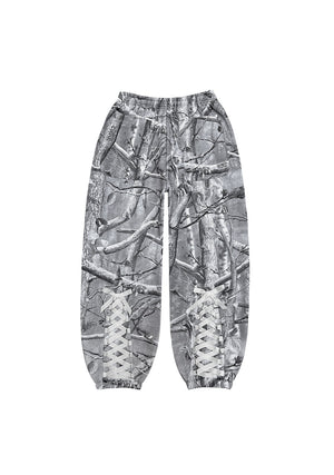 FORBIDDEN SWEATPANTS SNOW