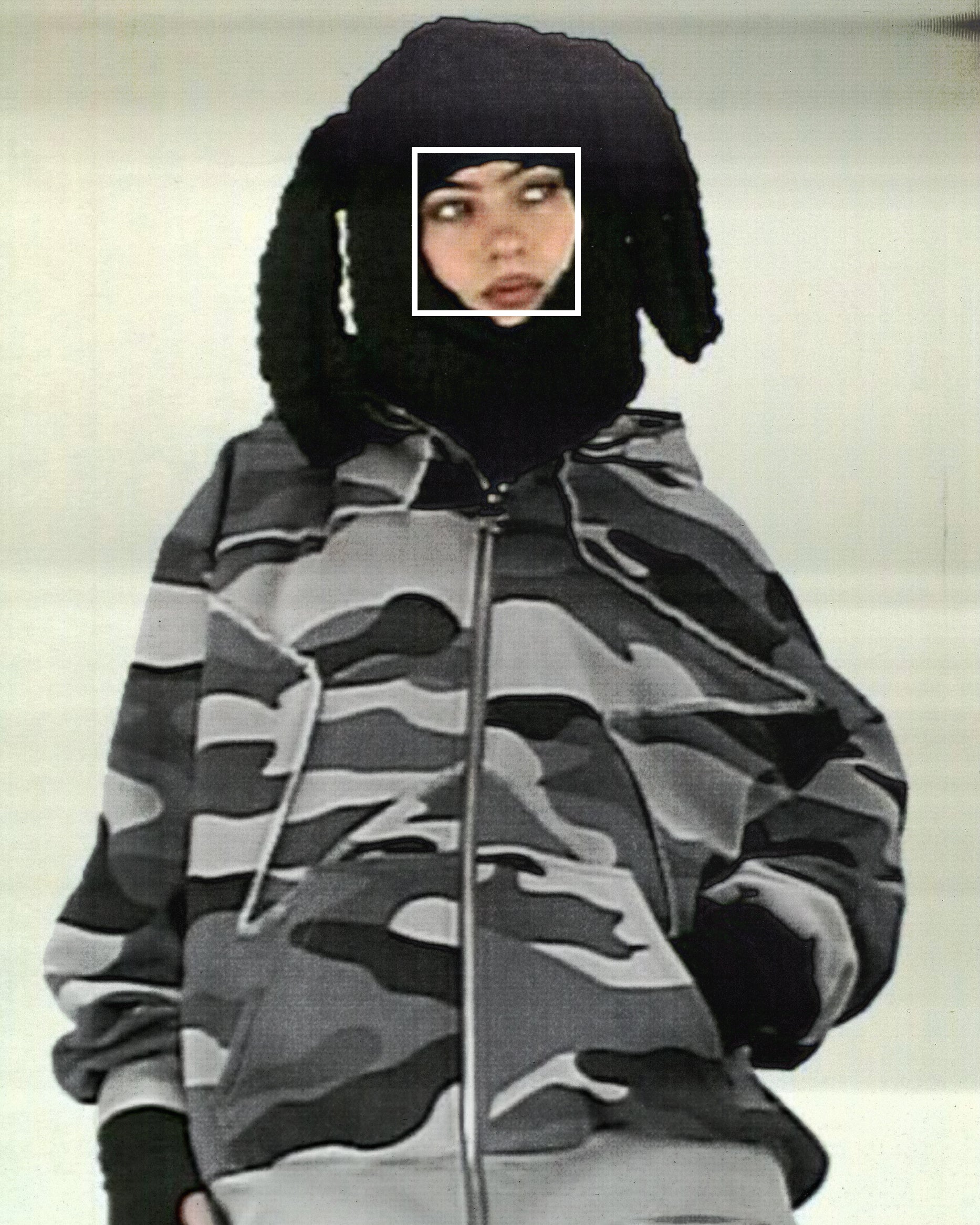 TERRITORY ZIP HOODIE NIGHT CAMO