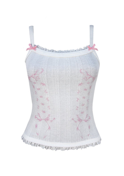 Whisper Ribbon Cami Tank White – NAMED COLLECTIVE®