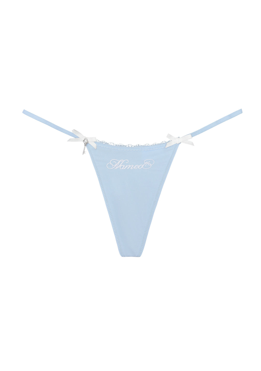 BLESSED CHARM MESH G-STRING BABY BLUE