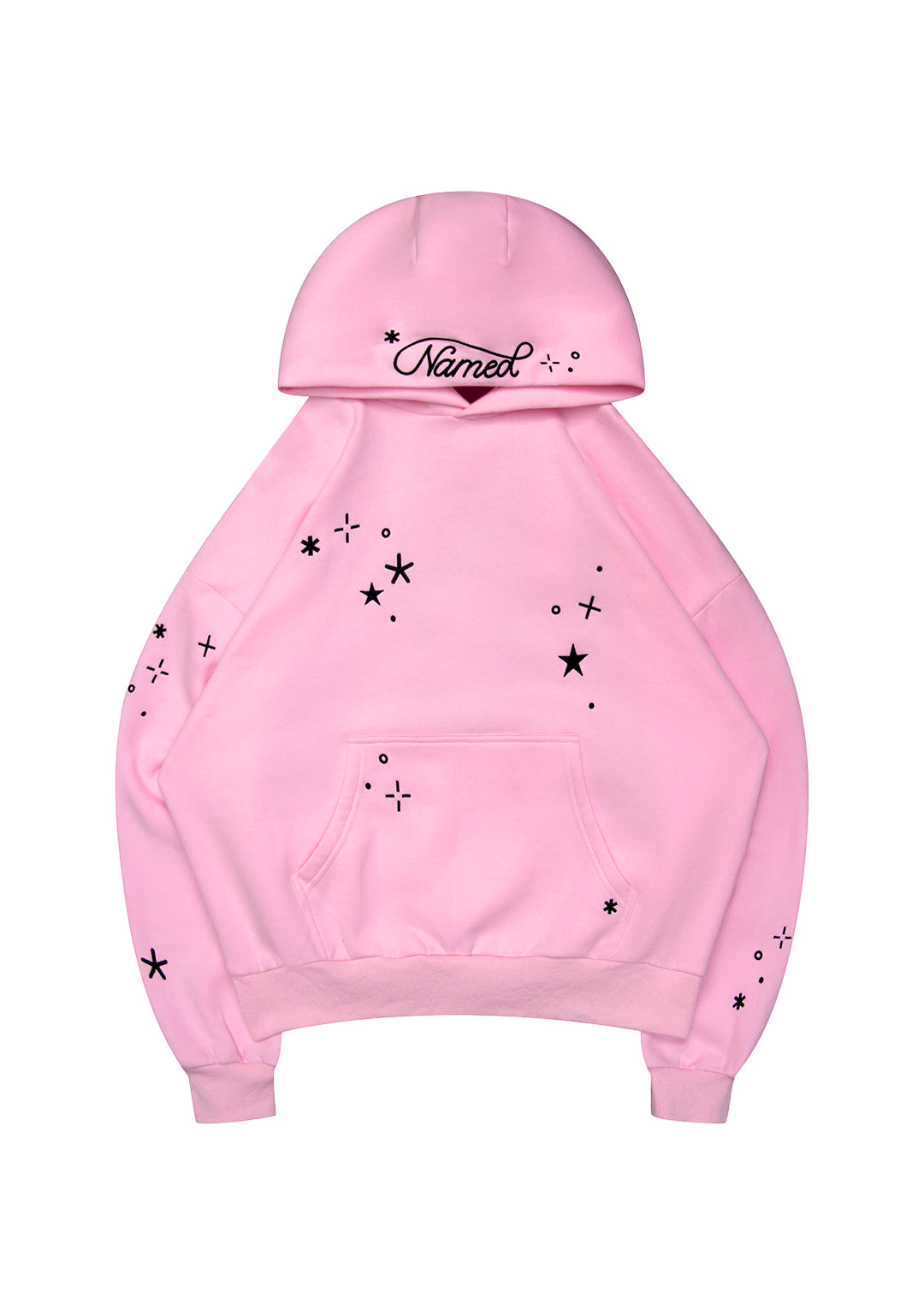 STITCH WINGS PULLOVER HOODIE BABY PINK (DETACHABLE WINGS)