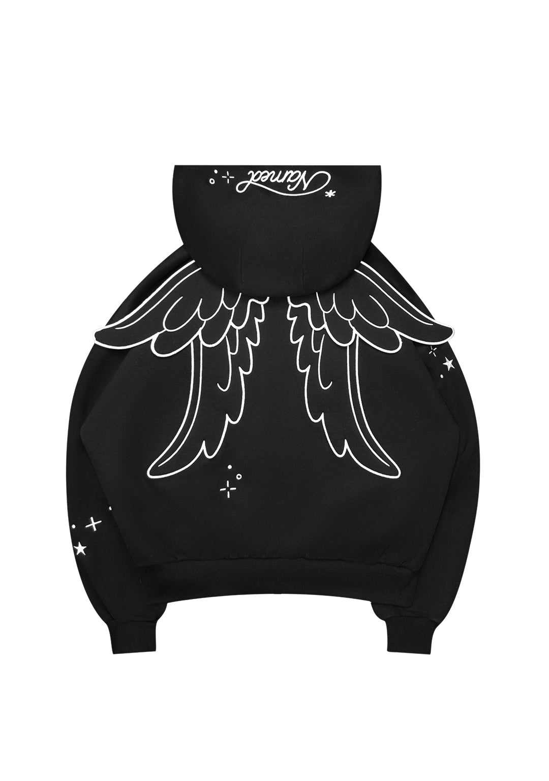 Stitch Wings Zip Hoodie Black Detachable Wings – NAMED COLLECTIVE®