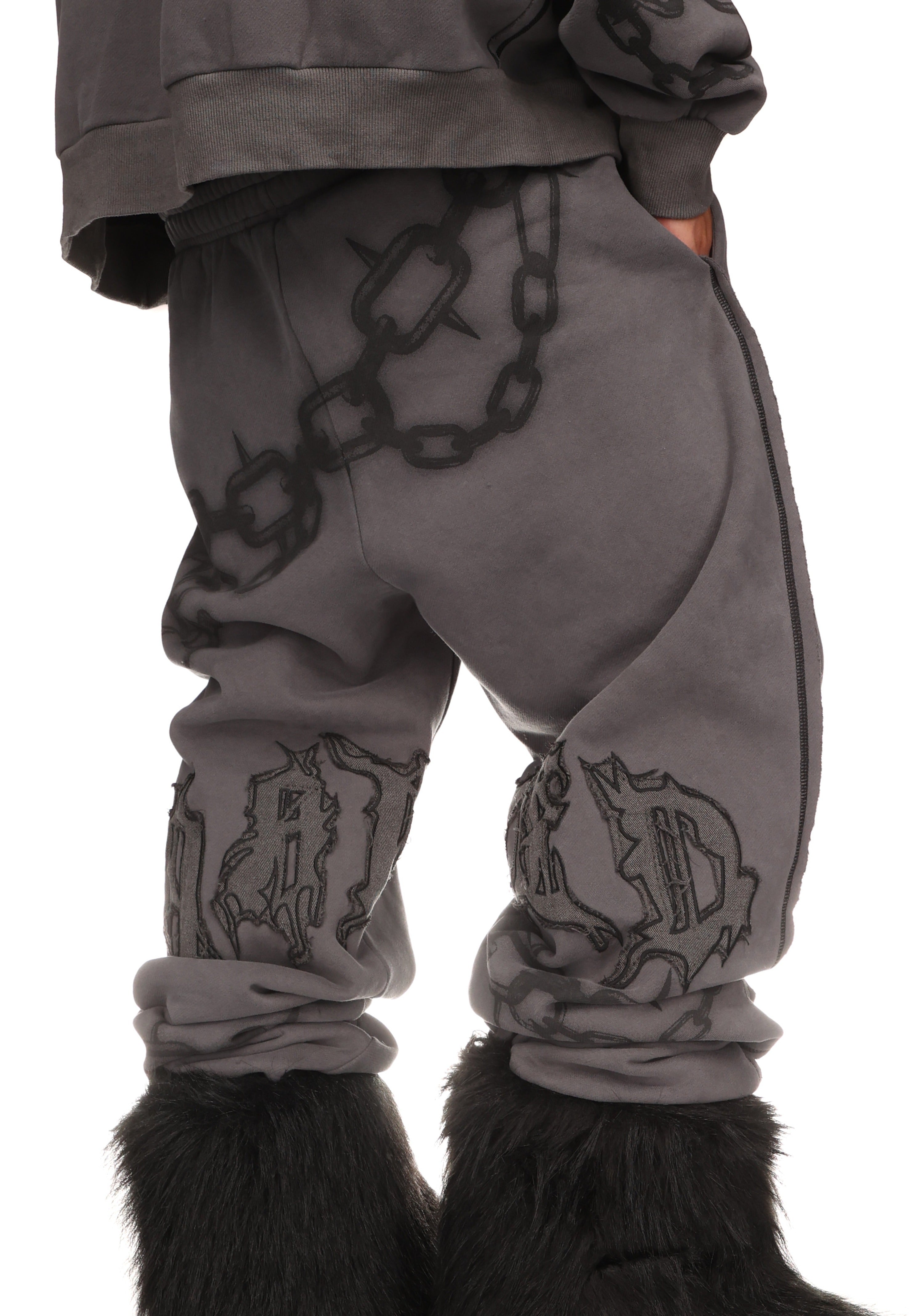 Chains Sweatpants Cast Iron – NAMED COLLECTIVE®