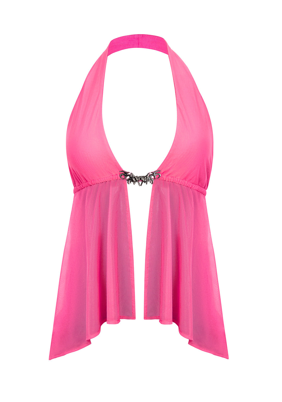 CHARISMA CHARM BACKLESS HALTERNECK TOP HOT PINK charisma-charm-backless-halterneck-top-hot-pink