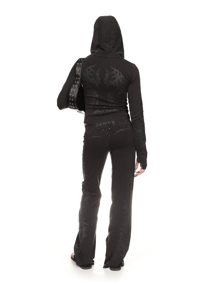 CURSE SCULPT STRETCH PANTS WASHED CHARCOAL