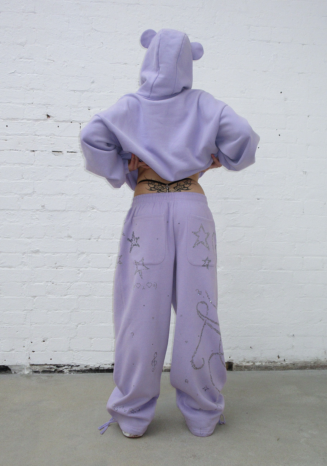 Dreamer Teddy Oversized Sweatpants Lilac – NAMED COLLECTIVE®