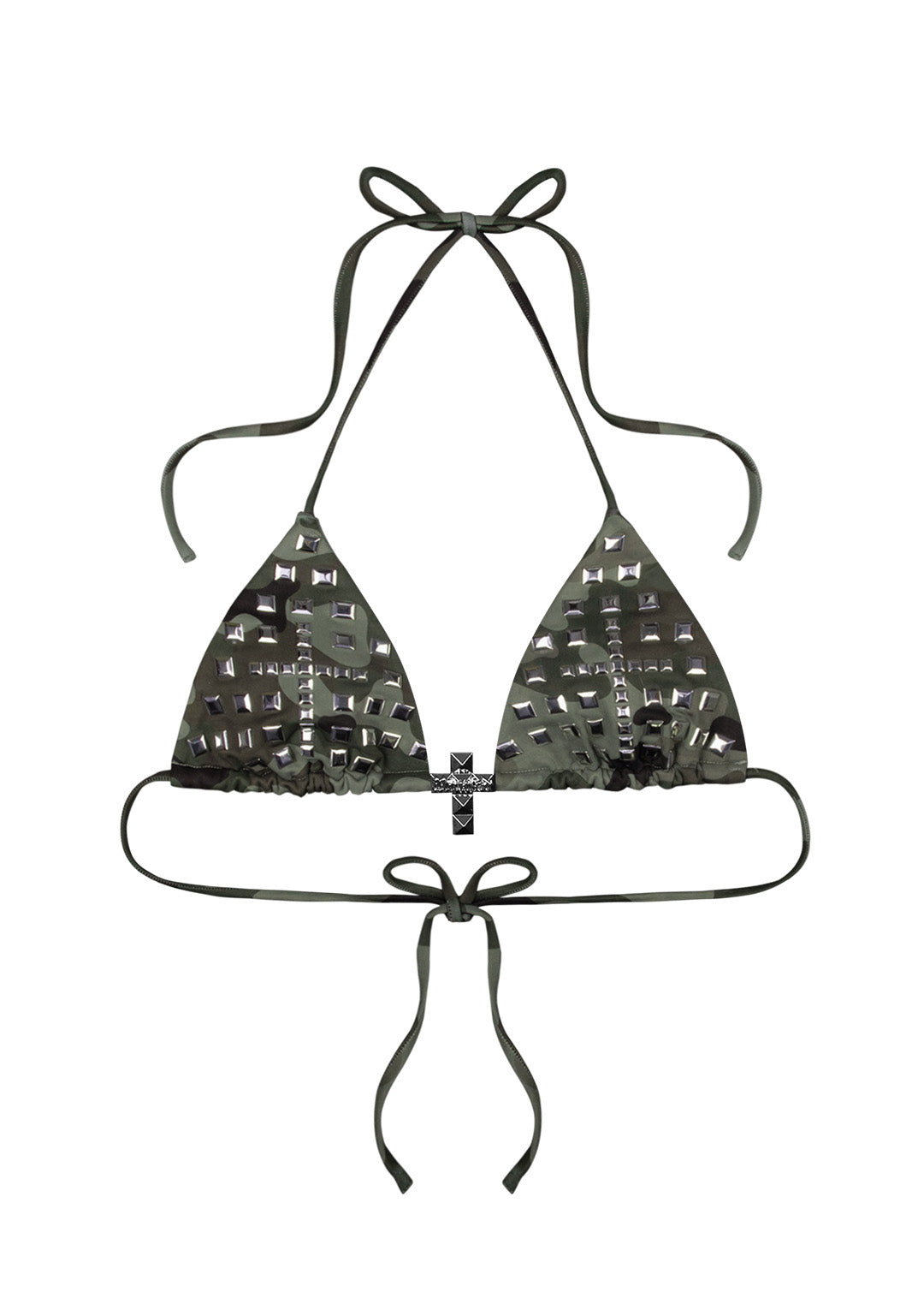 【レア】NAMED COLLECTIVE カモ柄 ビキニ Faithful Studded Triangle Bikini Top Camo – NAMED COLLECTIVE®
