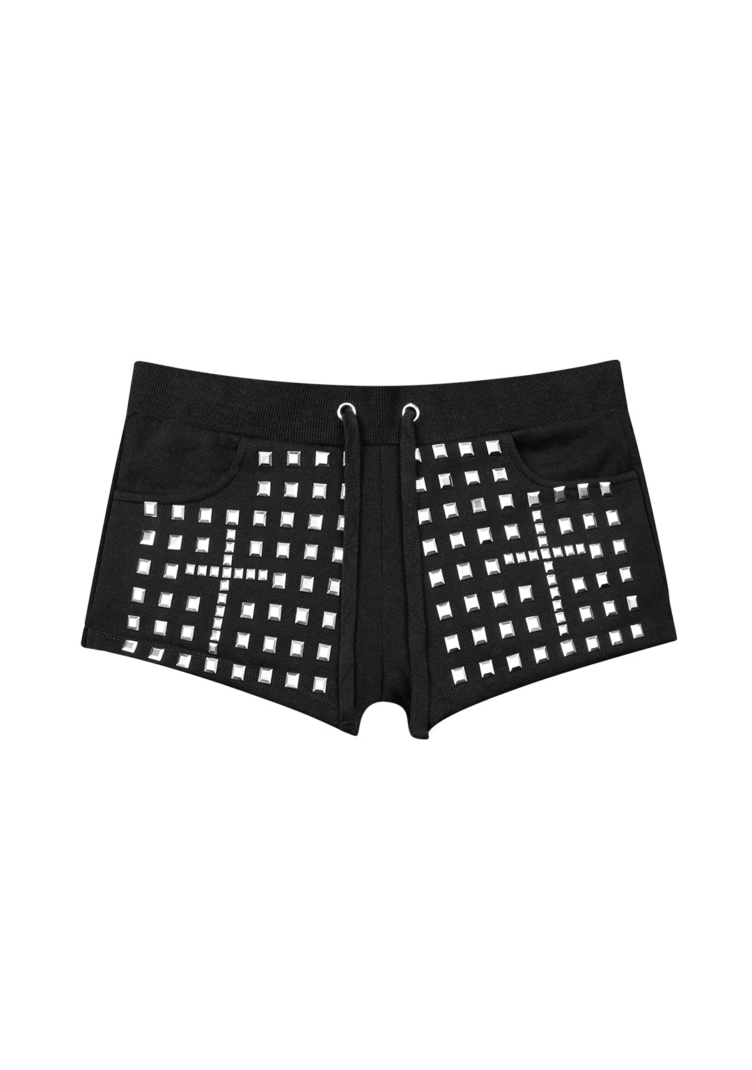 Faithful Studded Micro Hotpant Shorts Black – NAMED COLLECTIVE®