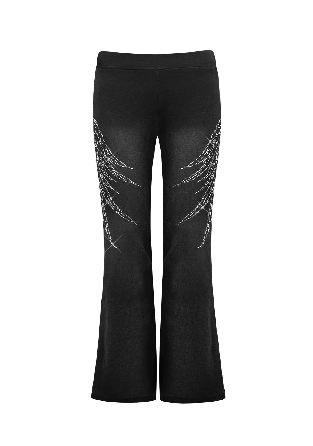 Fallen Rhinestone Sculpt Pants Washed Black – NAMED COLLECTIVE®