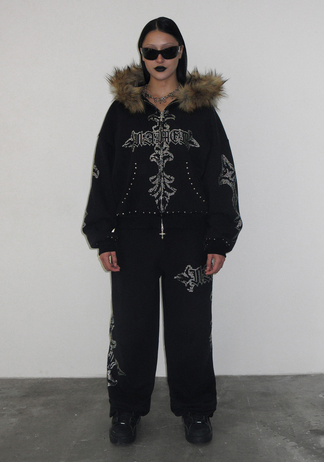 ジャケット・アウター 9/S PROJECT FUR ZIP HOODIE - REALTR 9/S PROJECT FUR ZIP HOODIE - BLACK M｜Yahoo!フリマ（旧PayPayフリマ）