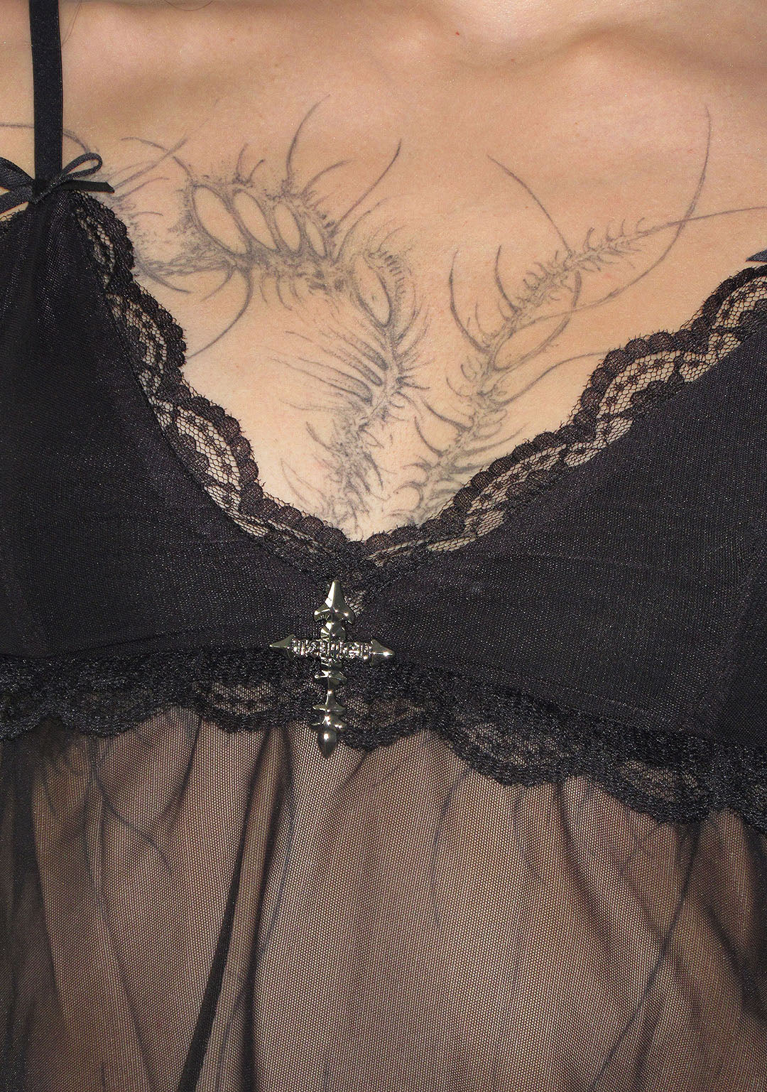 Feral Sheer Mesh Cami Top Black – NAMED COLLECTIVE®