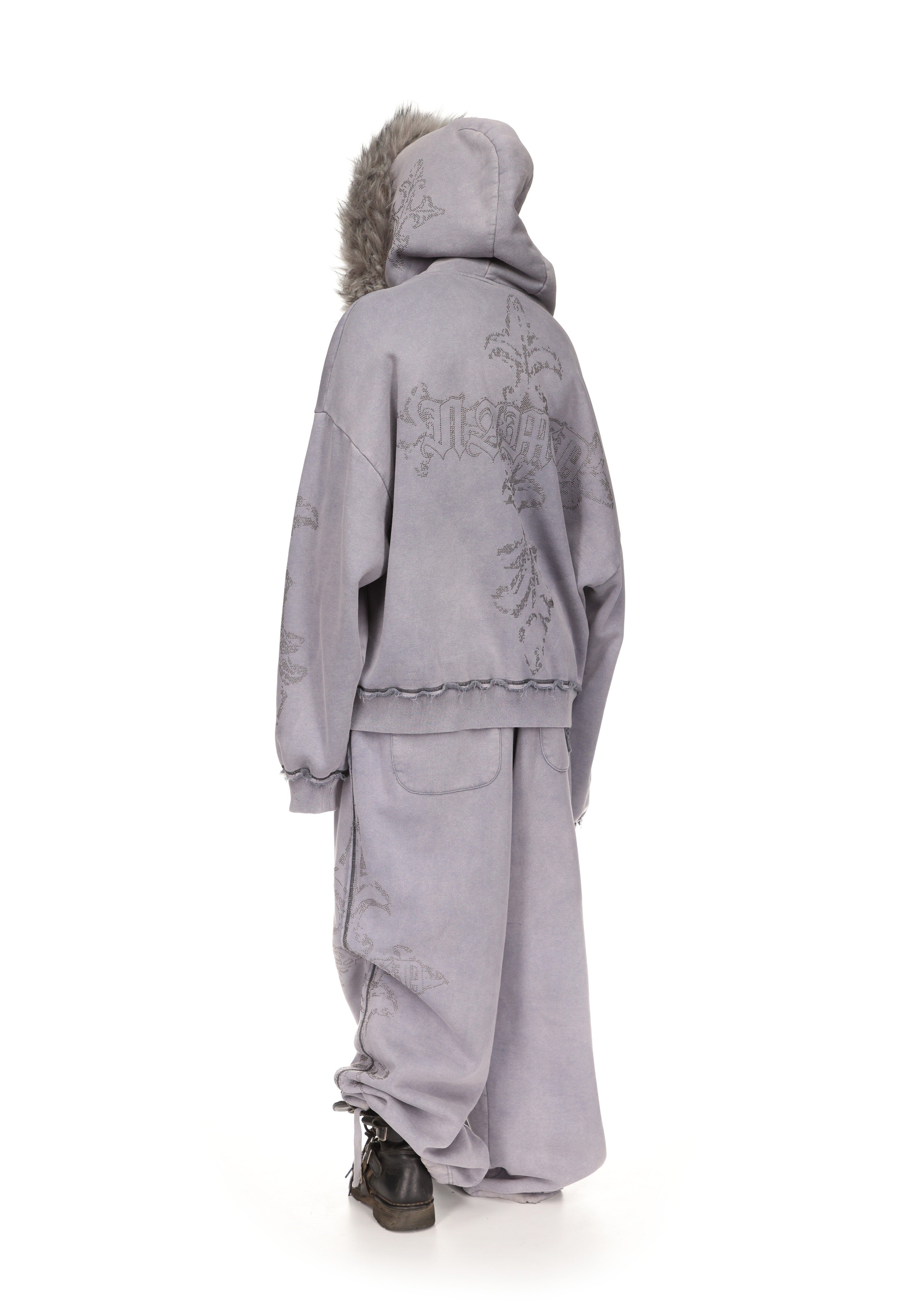 Feral Studded Oversized Sweatpants Washed Grey – NAMED COLLECTIVE®