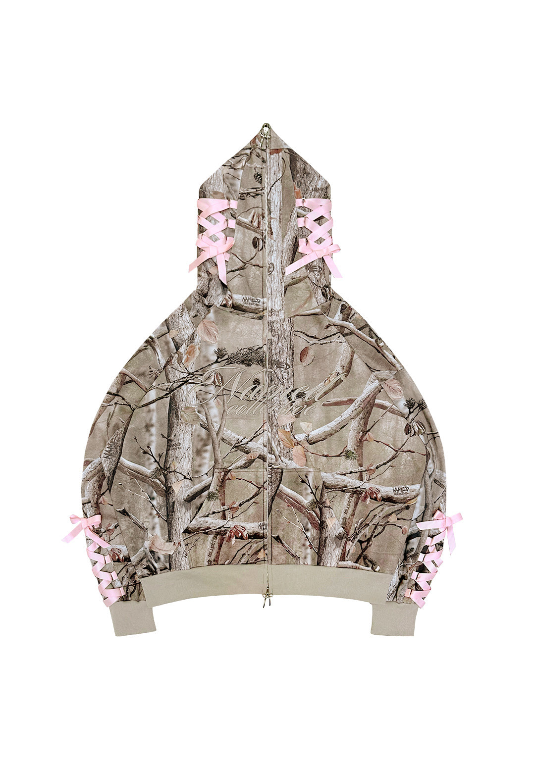 Forbidden Zip Hoodie Natural – NAMED COLLECTIVE®