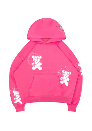 GAMER PULLOVER HOODIE HOT PINK