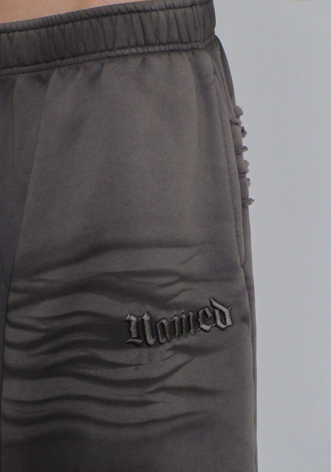 GRIME OVERSIZED SWEATPANTS WASHED SLATE