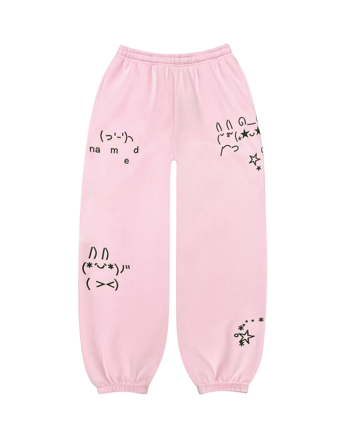 MALFUNCTION SWEATPANTS BABY PINK
