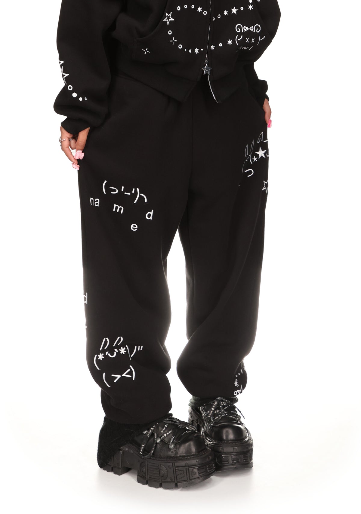 MALFUNCTION SWEATPANTS BLACK