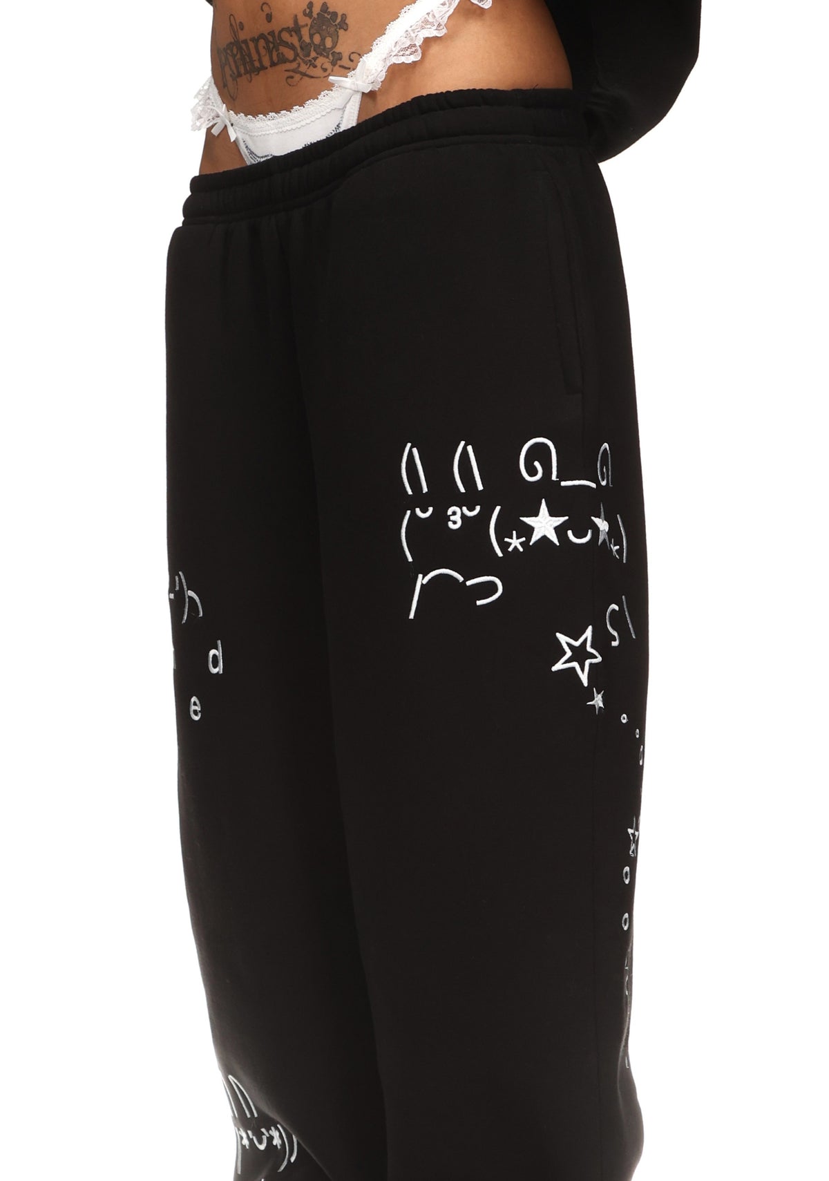 MALFUNCTION SWEATPANTS BLACK