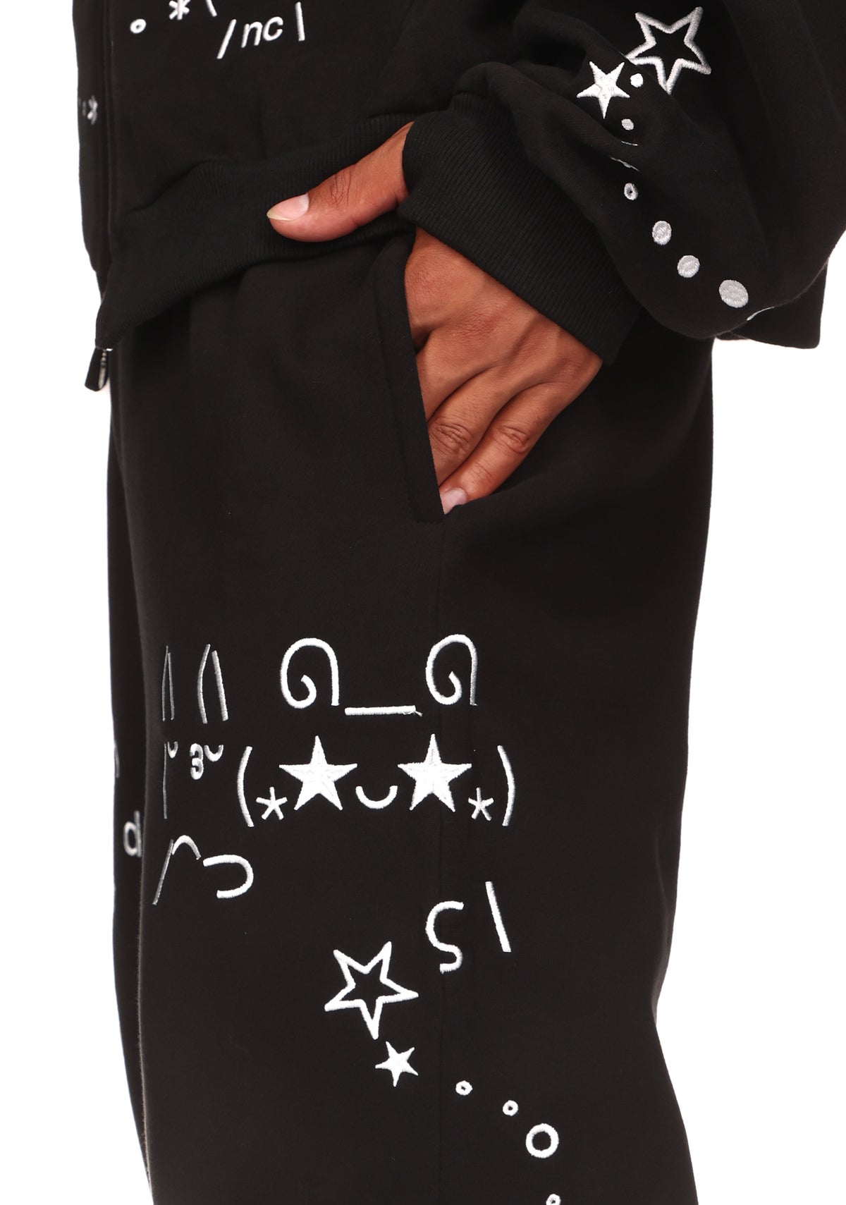 MALFUNCTION SWEATPANTS BLACK