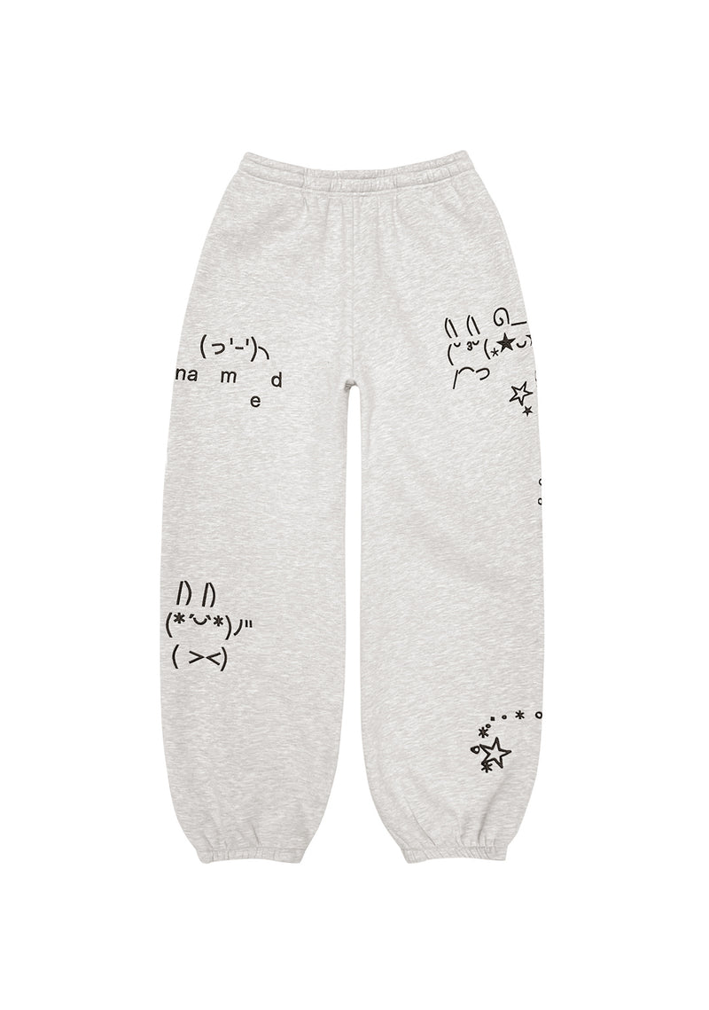 MALFUNCTION SWEATPANTS GREY MARL