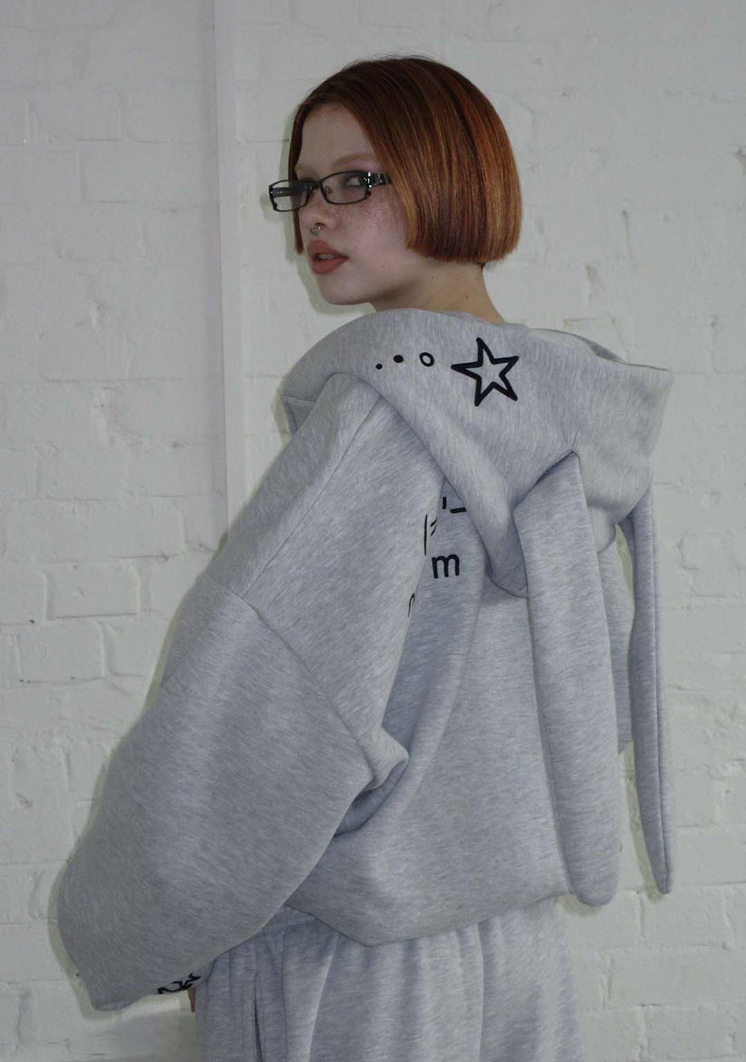 MALFUNCTION ZIP HOODIE 耳取り外し可能 NAMED COLLECTIVE】MALFUNCTION ZIP HOODIE 耳取り外し可能 (NAMED