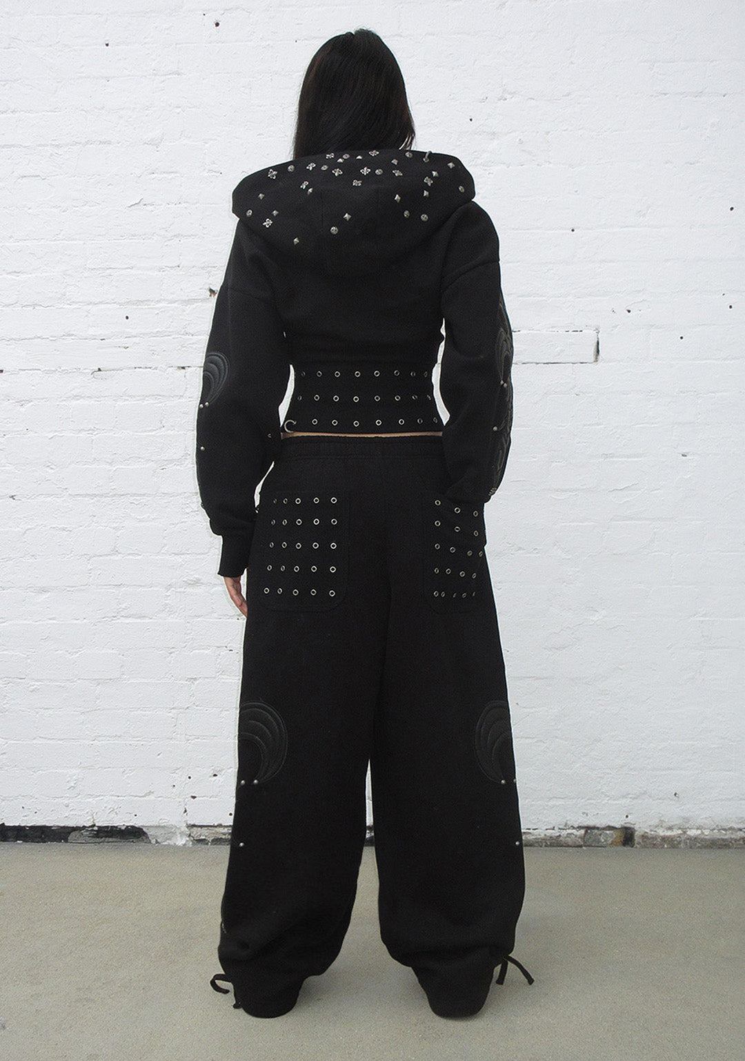 Midnight Studded Oversized Sweatpants Black – NAMED COLLECTIVE®