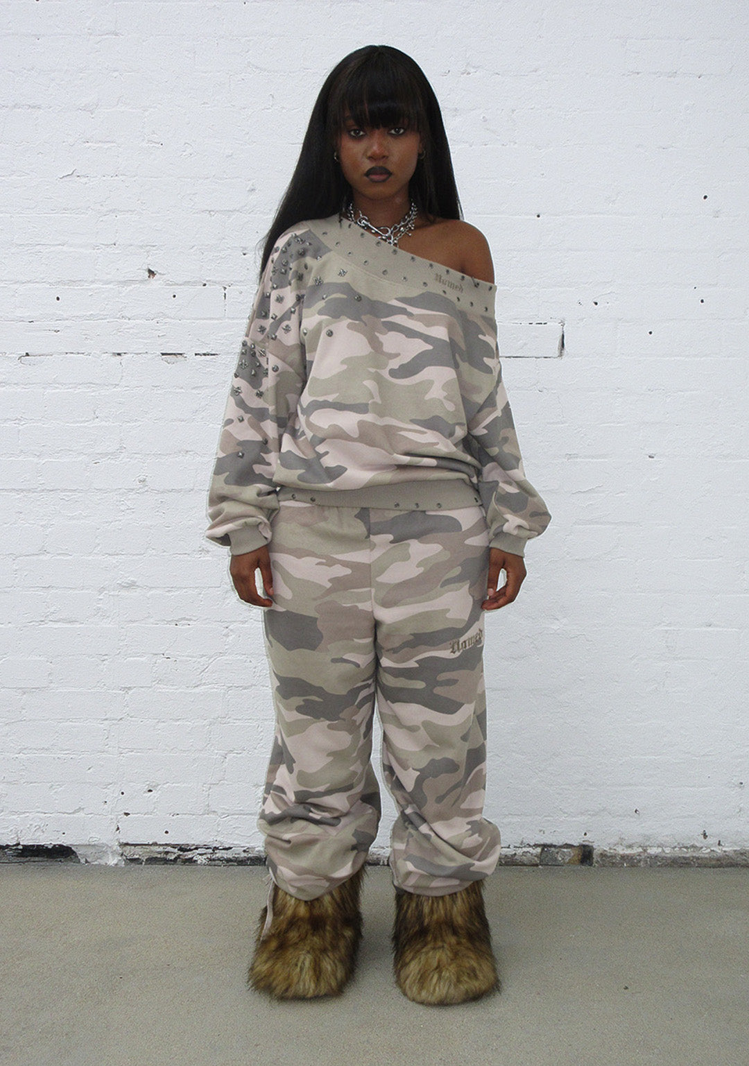 XG Oversized Camo Sweat Pants (XXL)サイズ Oversized Camo Sweat Pants Produced by XG – XGALX OFFICIAL SHOP