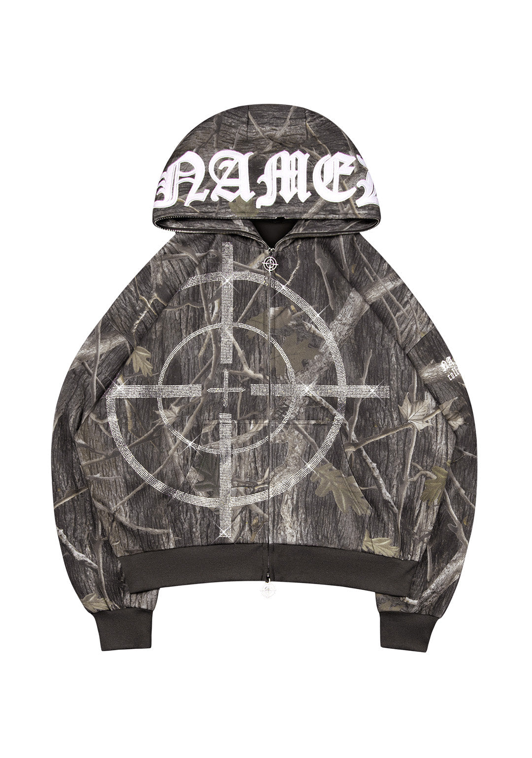Mission Rhinestone Zip Hoodie Tree Camo – NAMED COLLECTIVE®