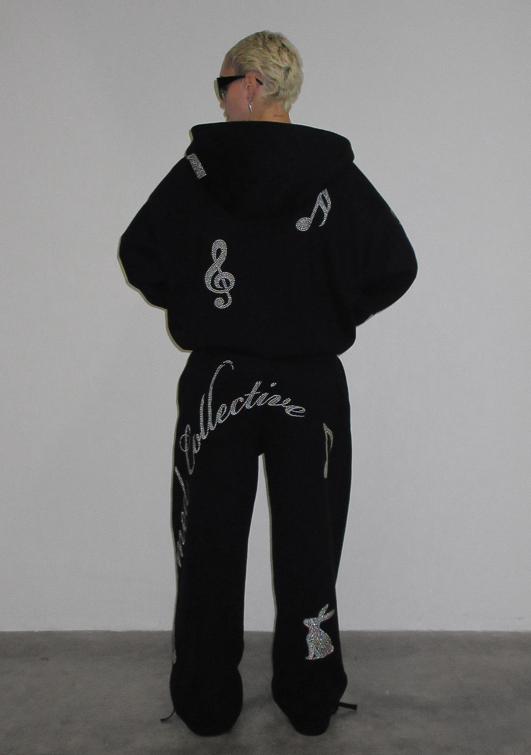 Muse Studded Zip Hoodie Black – NAMED COLLECTIVE®