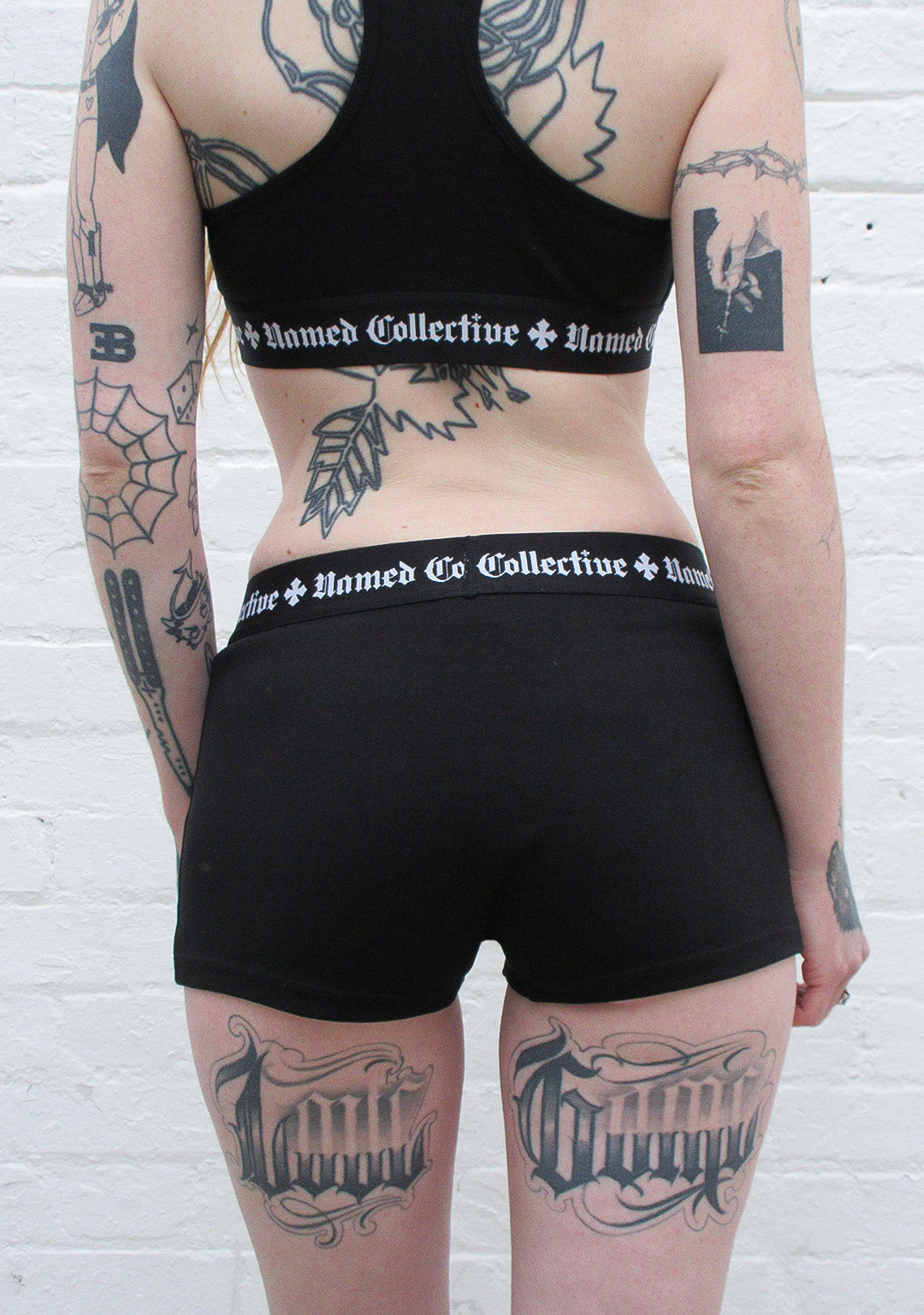 NAMED CLASSICS LOGO BOXERS BLACK