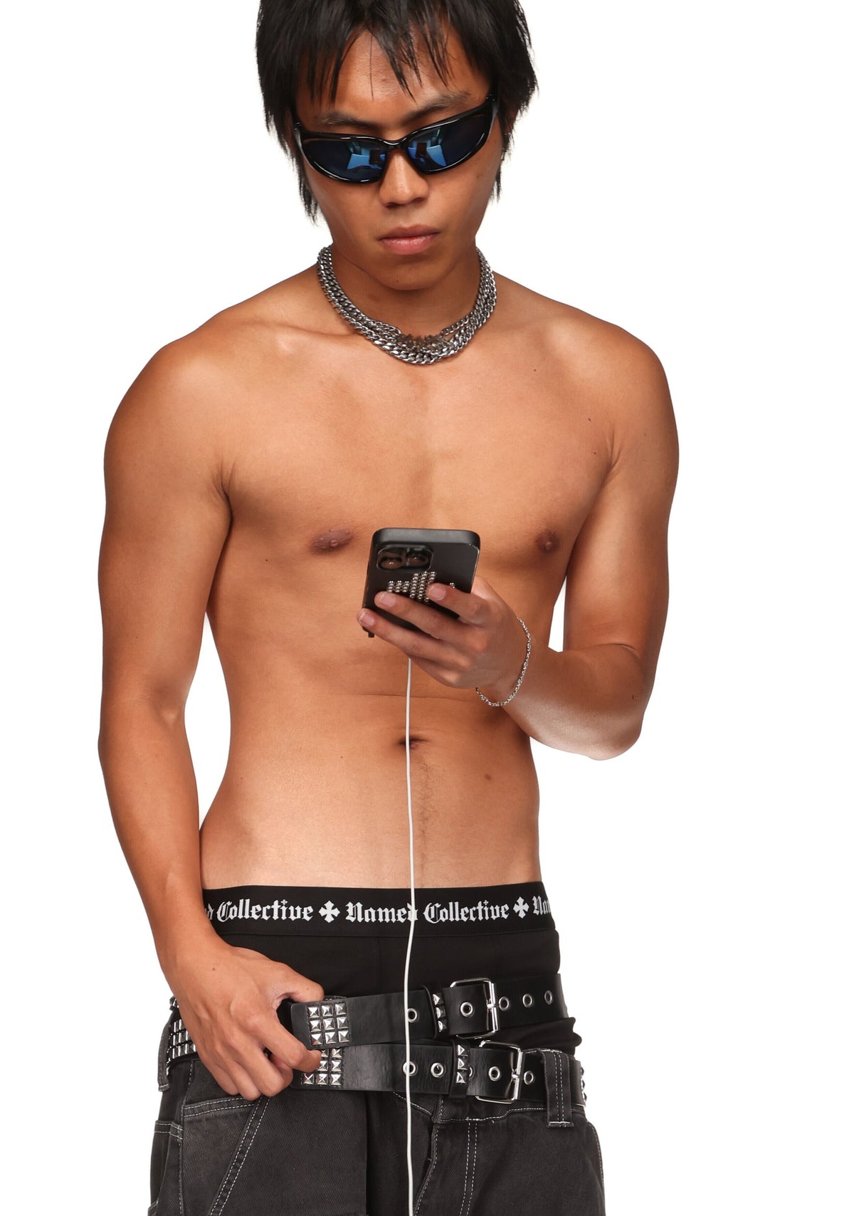 NAMED CLASSICS LOGO BOXERS BLACK