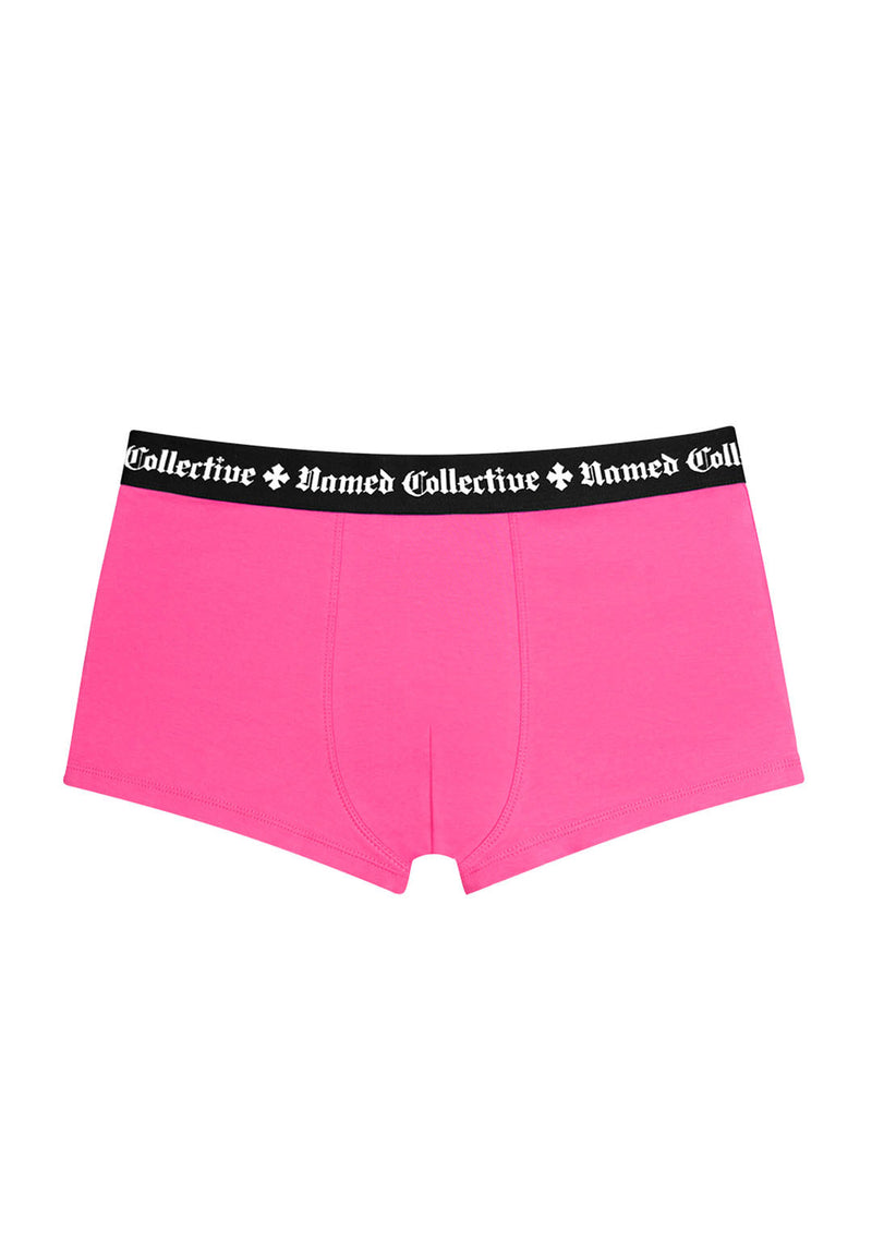 NAMED CLASSICS LOGO BOXERS HOT PINK