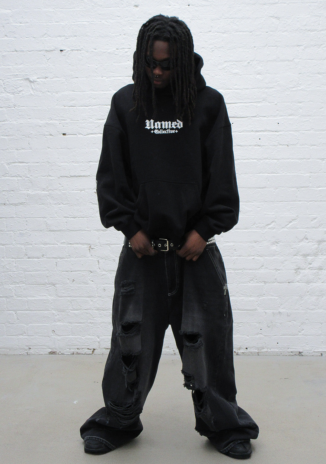 Named Classics Logo Pullover Hoodie Black – NAMED COLLECTIVE®