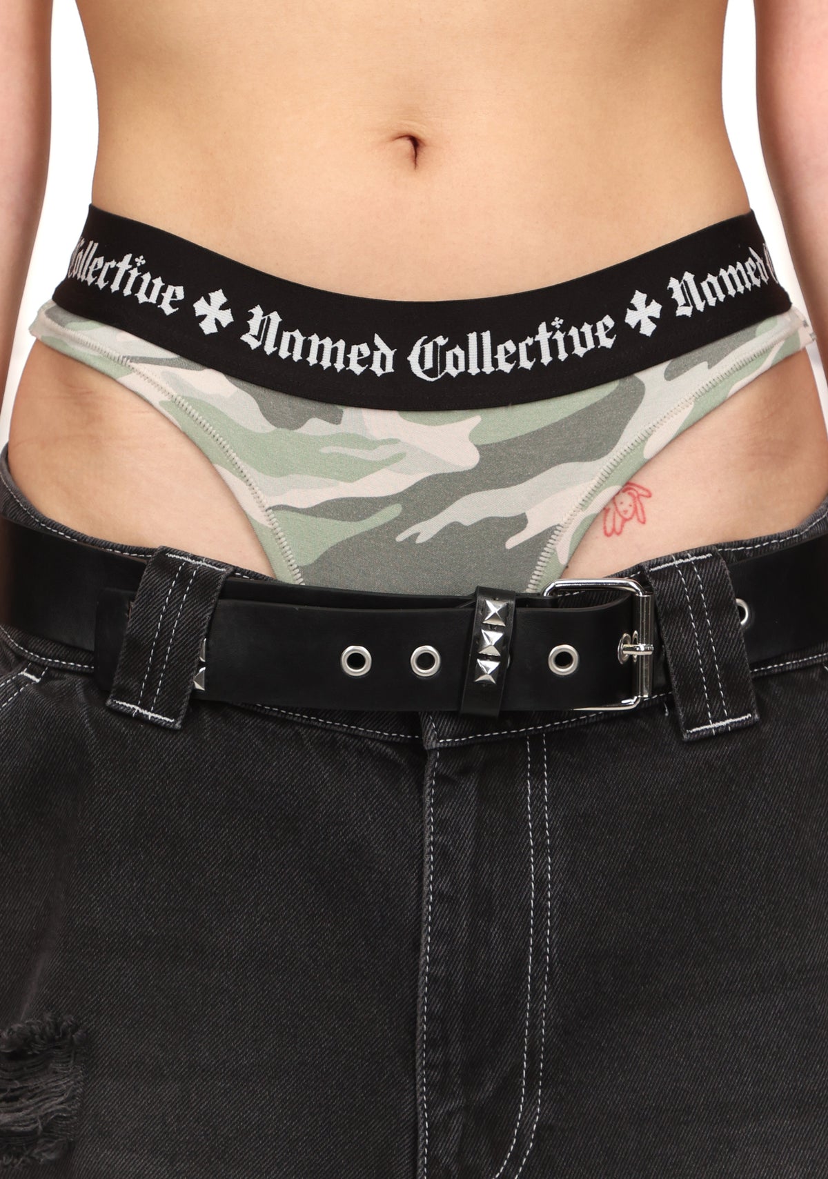 NAMED CLASSICS LOGO THONG CAMO