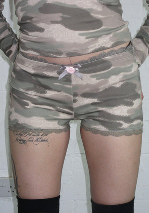 NOCTURNAL CAMO MICRO HOTPANT SHORTS